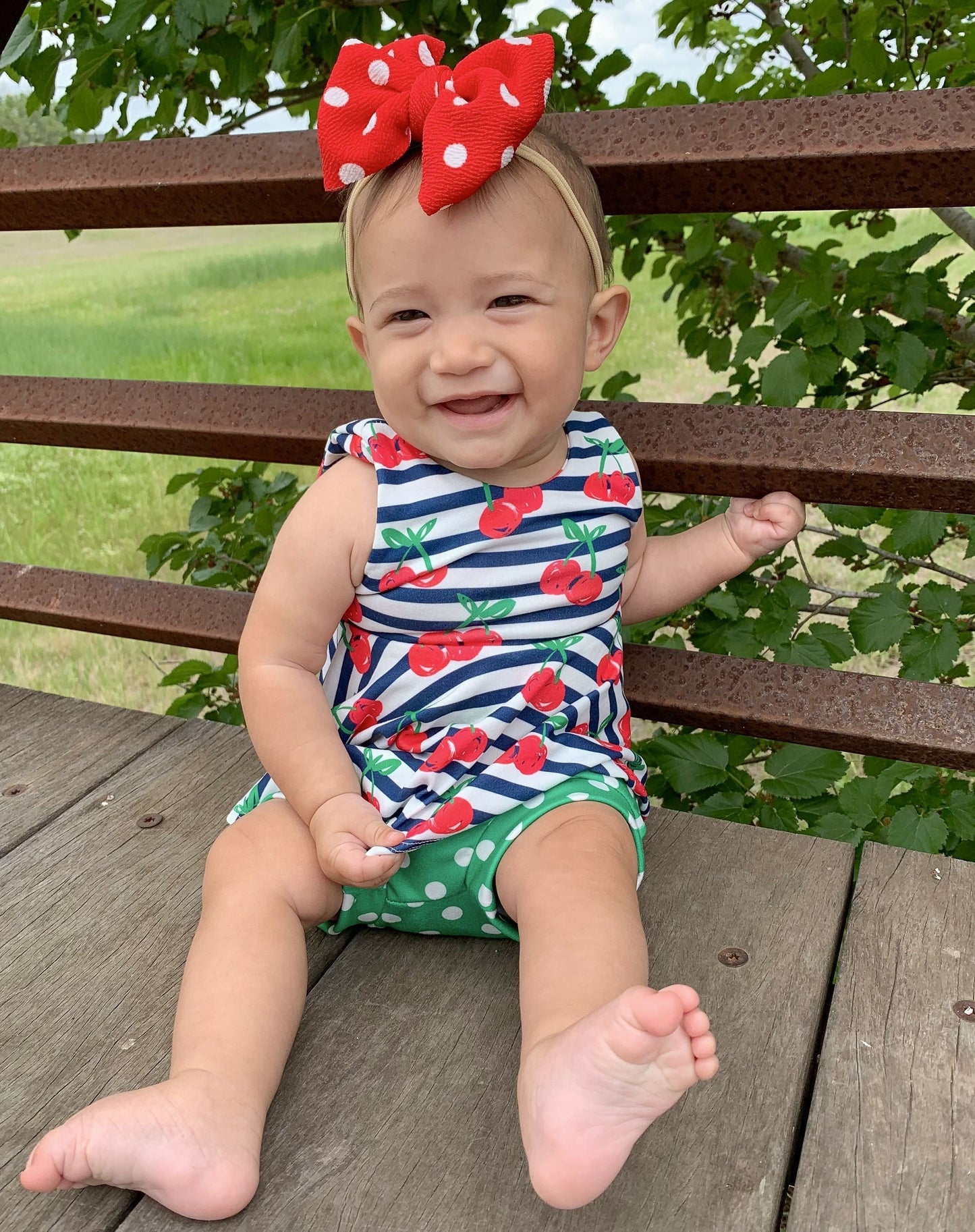 Spotted Bow | Strawberry
