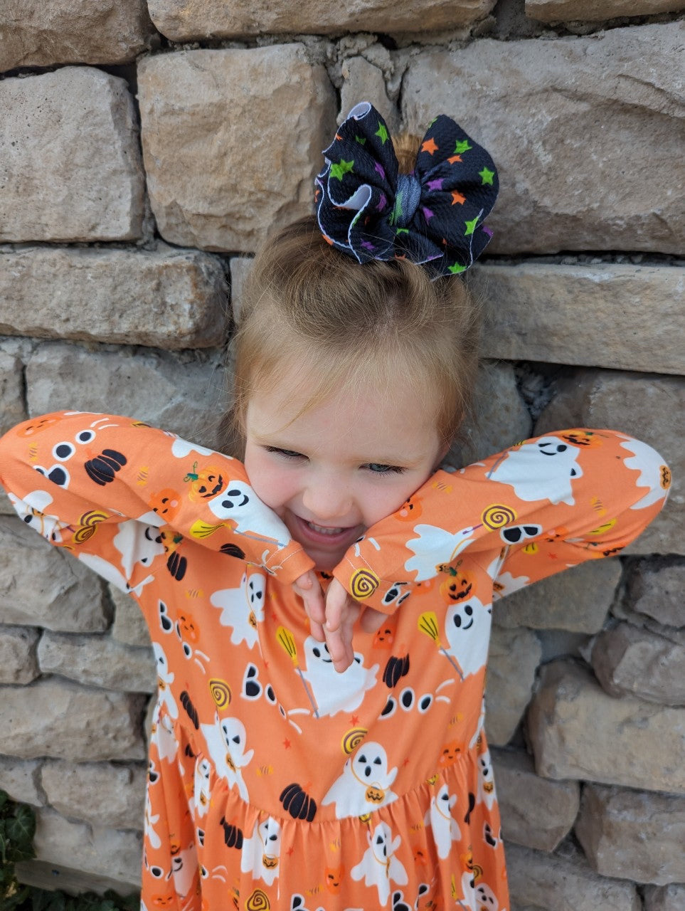 Halloween Bow | Witch's Brew