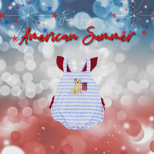 Little One Flutter Romper | Dog Days