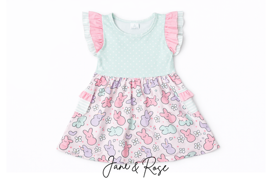 Ruffle Sleeve Dress | Hangin with my Peeps