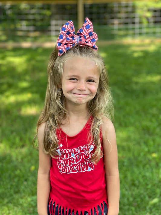 Patriotic Bow | Betsy Ross