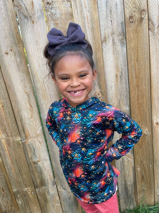 Urban Rib Knit Bow | Raisin