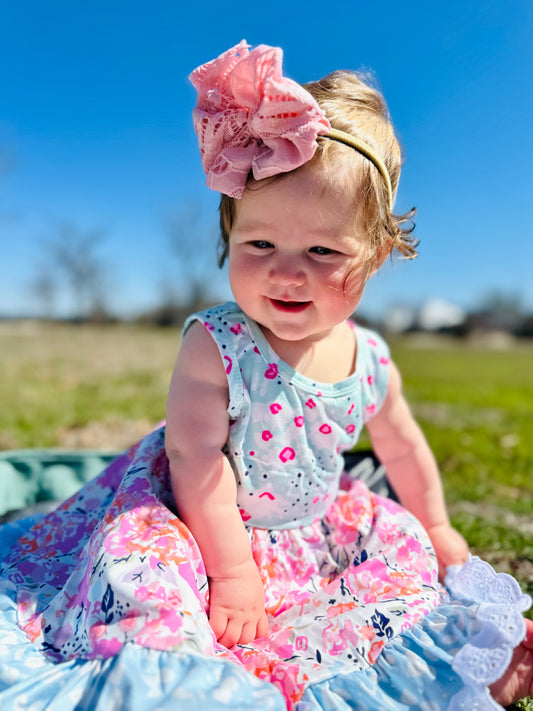 Floral Mix Dress | Garden Girl