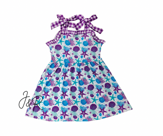 Shoulder Tie Dress | Beach Comber | 2week TAT