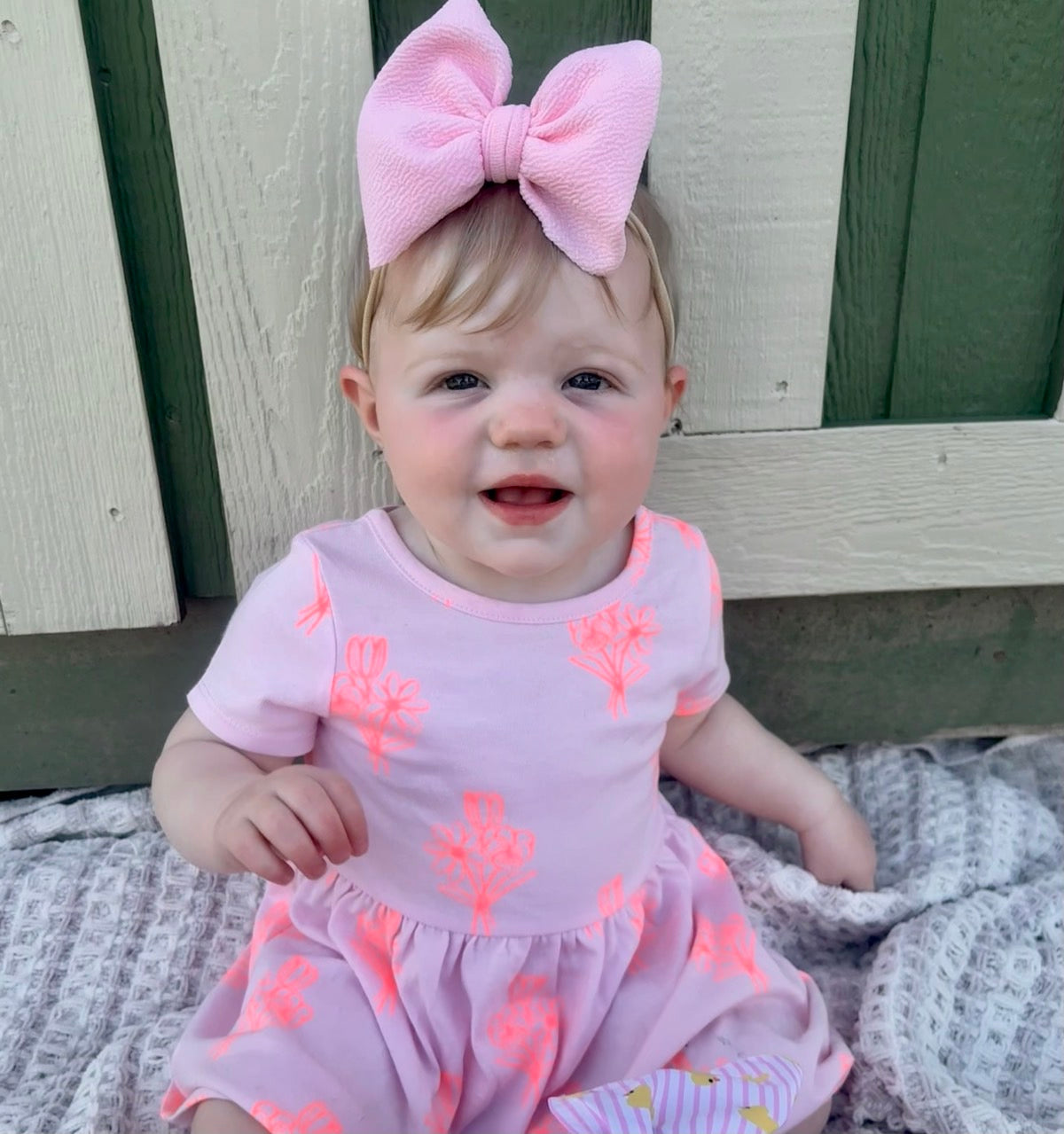 Solid Bow | Cotton Candy