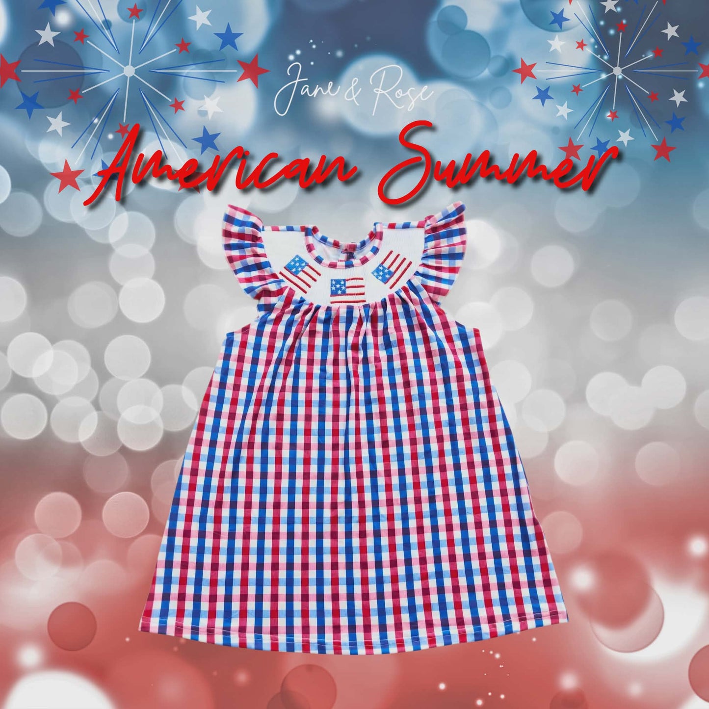 Vintage Smocked Dress | Americana
