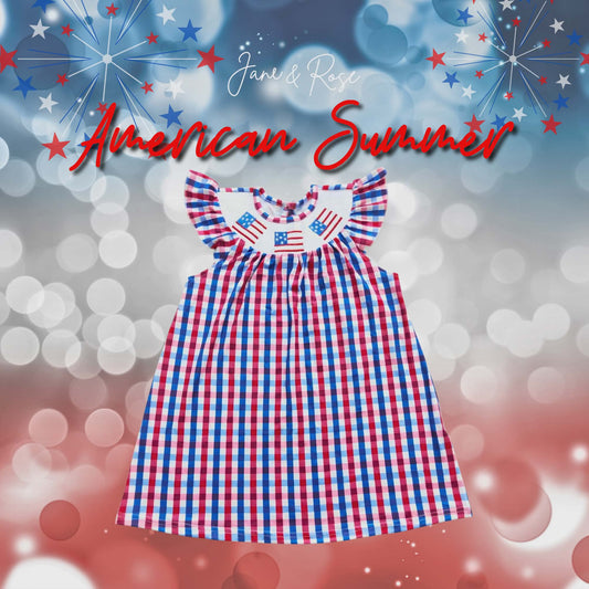 Vintage Smocked Dress | Americana