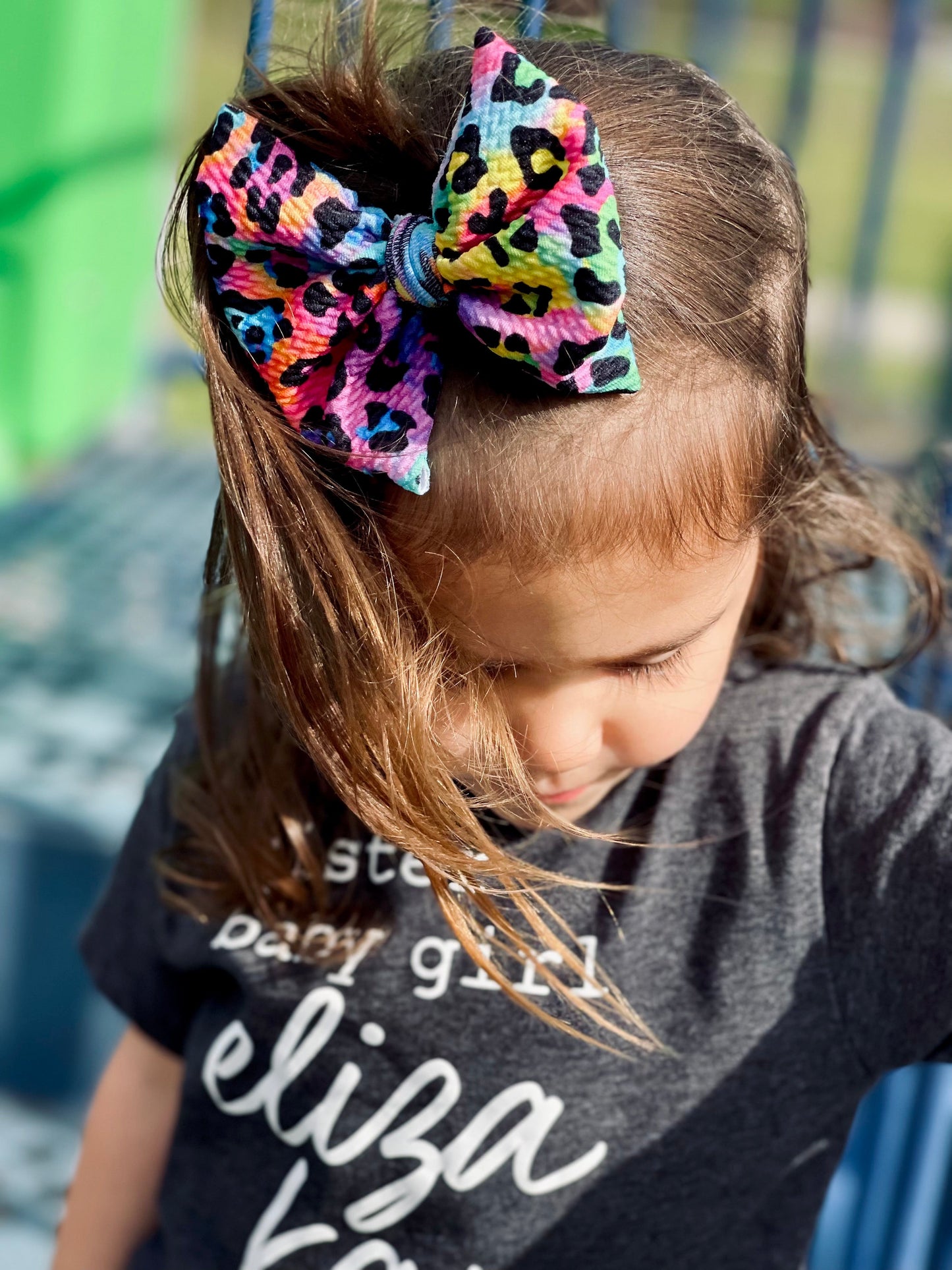 Animal Print Bow | Wild Child