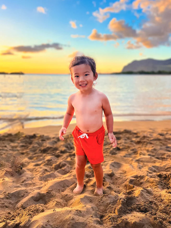 Trunk Swimsuit | Orange Soda Pop