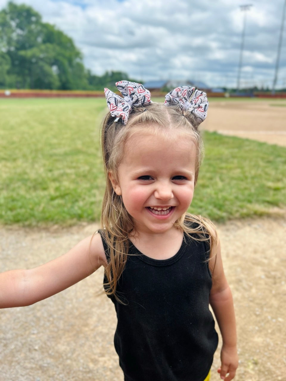 Baseball Bow | Curve Ball