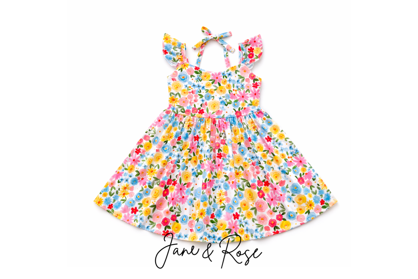 Flutter Sleeve Tank Dress | Perfect Petals