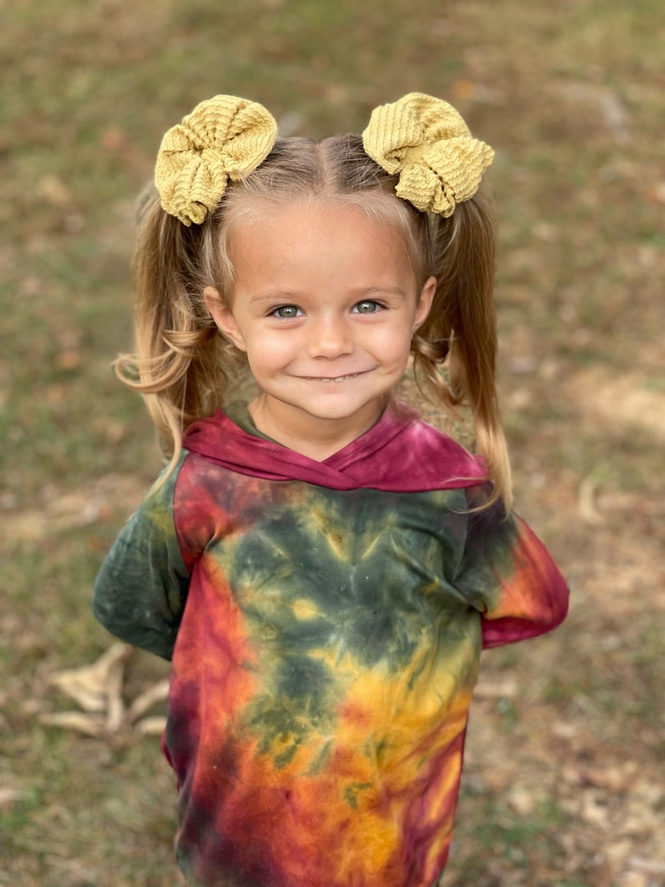 Urban Rib Knit Bow | Butterscotch