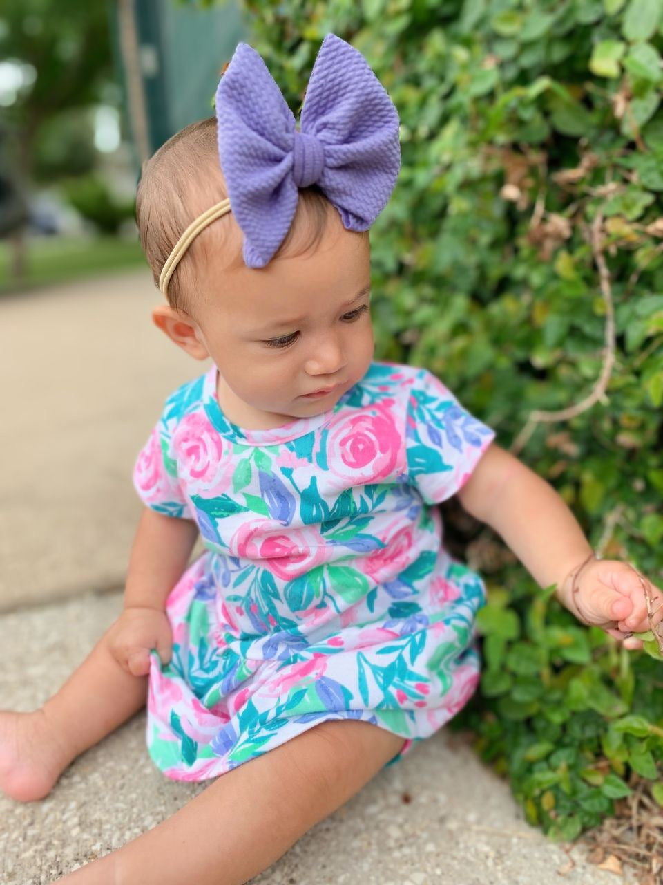 Solid Bow | Wisteria