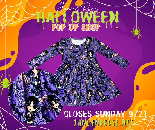 Long Sleeve House Dress | Wednesday