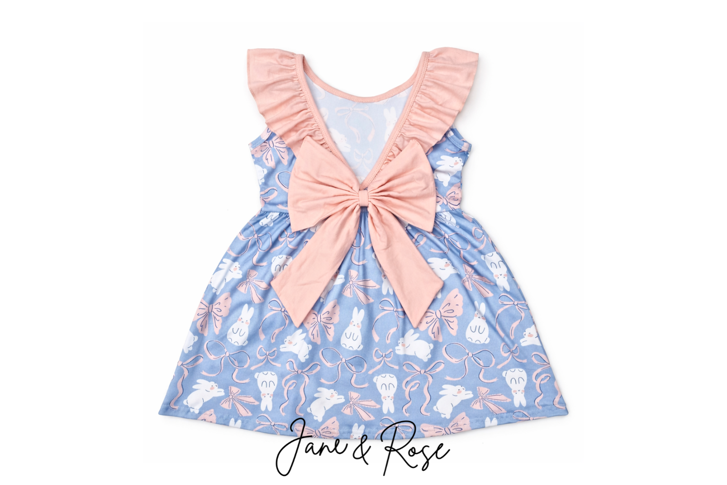 Bow Back Tank Dress | Hop Little Bunny