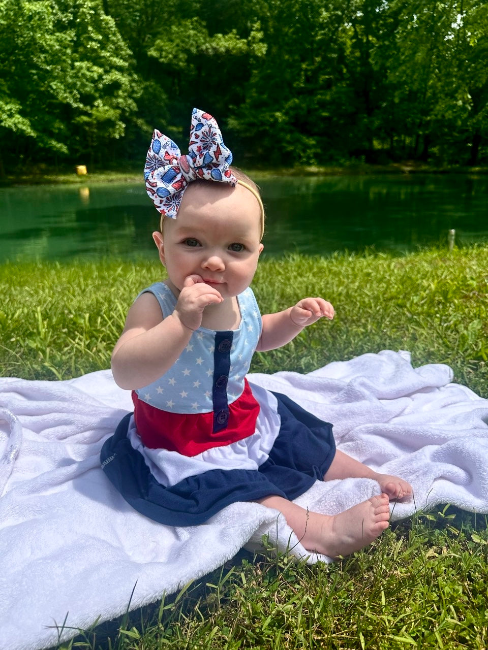 Patriotic Bow | Celebrate