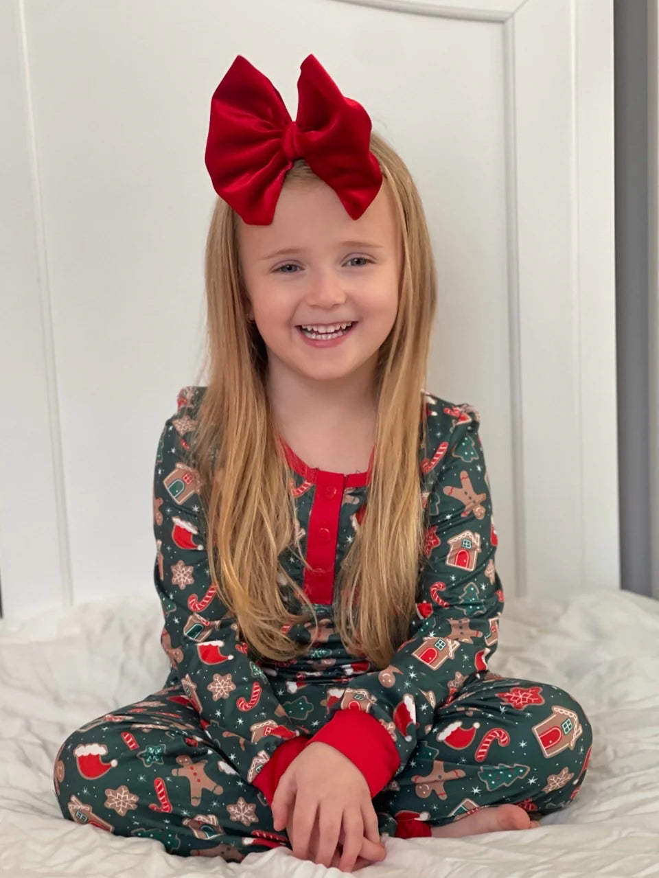 Long Sleeve 2 Piece Lounge Set |Cookies for Santa