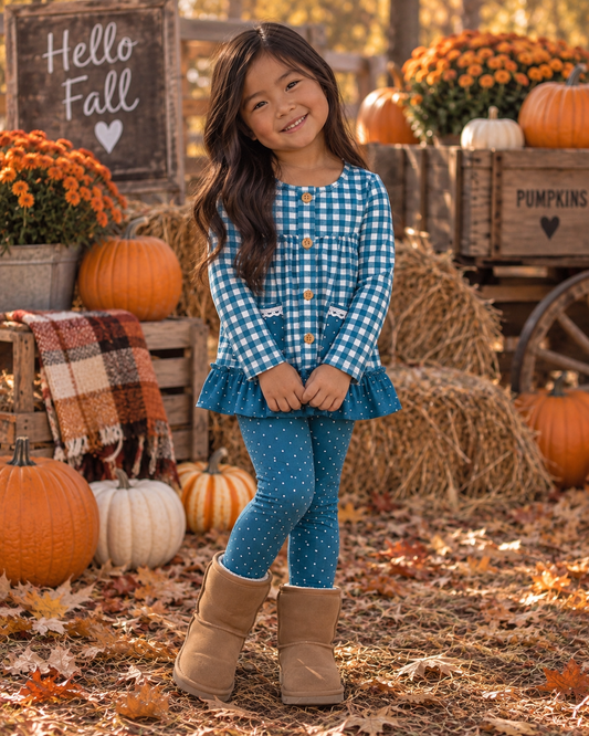 Tunic Leggings Set | Ocean Teal