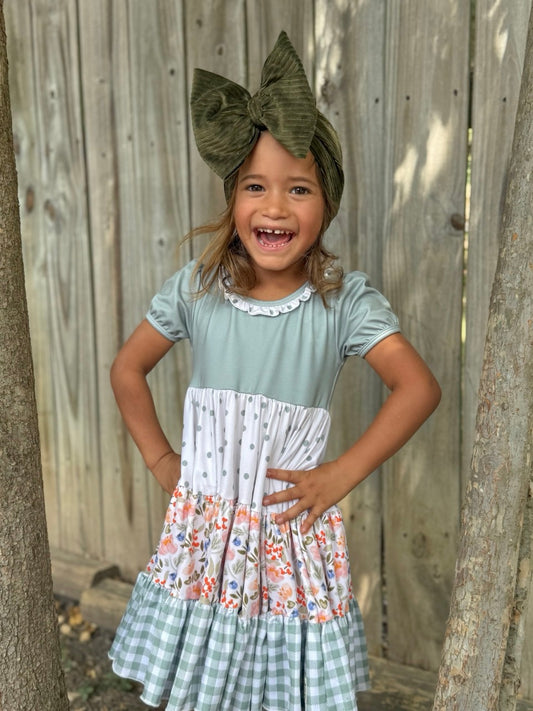 Velvet Headwrap | Kale