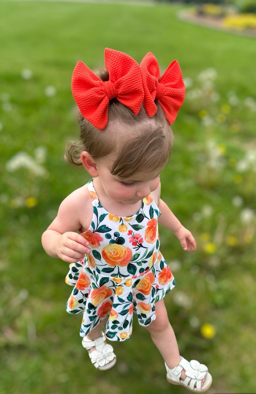 Solid Bow | Poppy