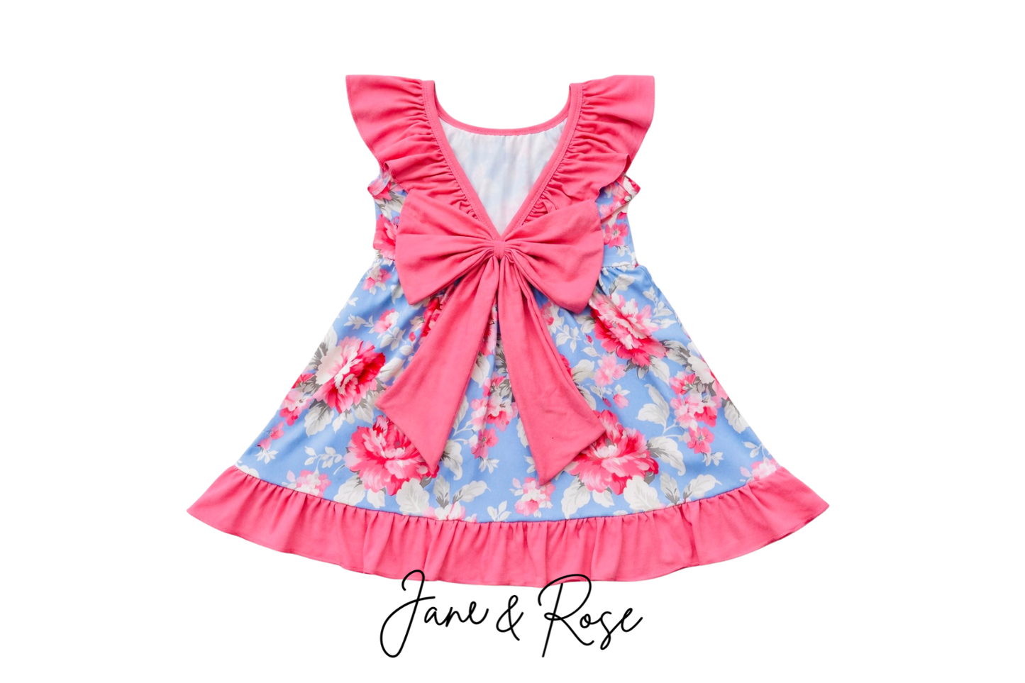 Bow Back Tank Dress | May Flowers