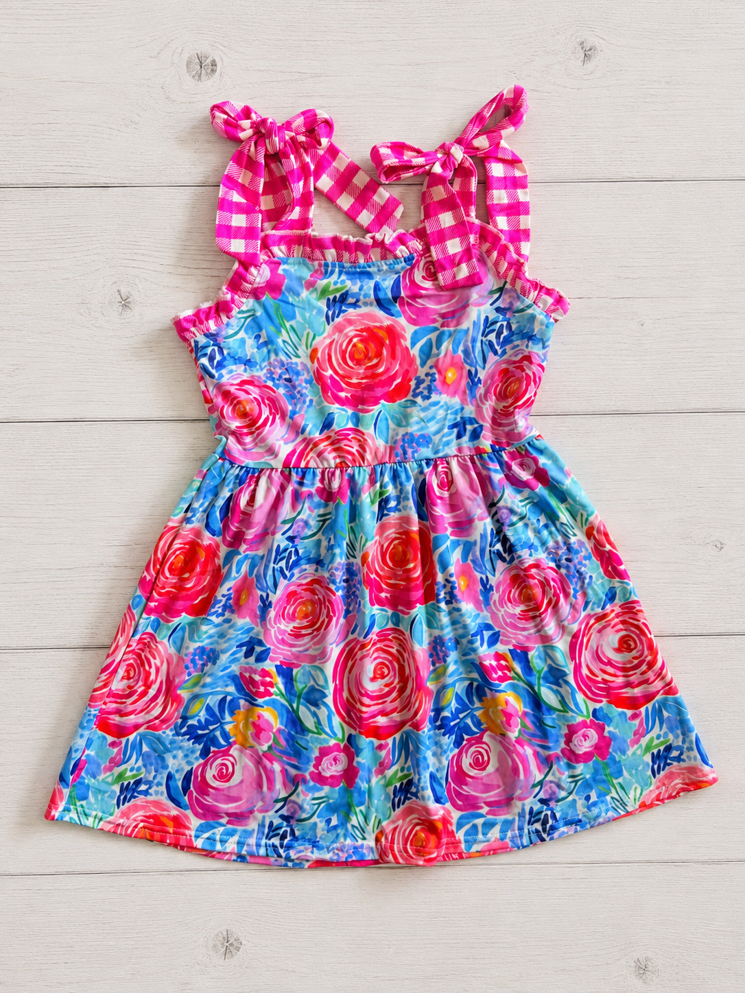 Tie Strap Dress | Lagoon Blooms