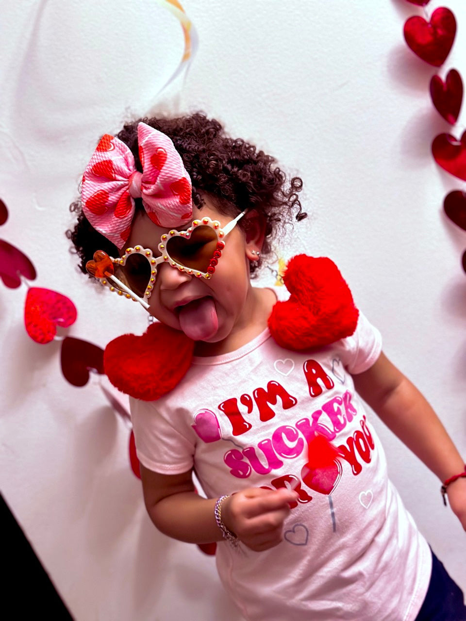 Valentines Bow | Sucker 4 Love