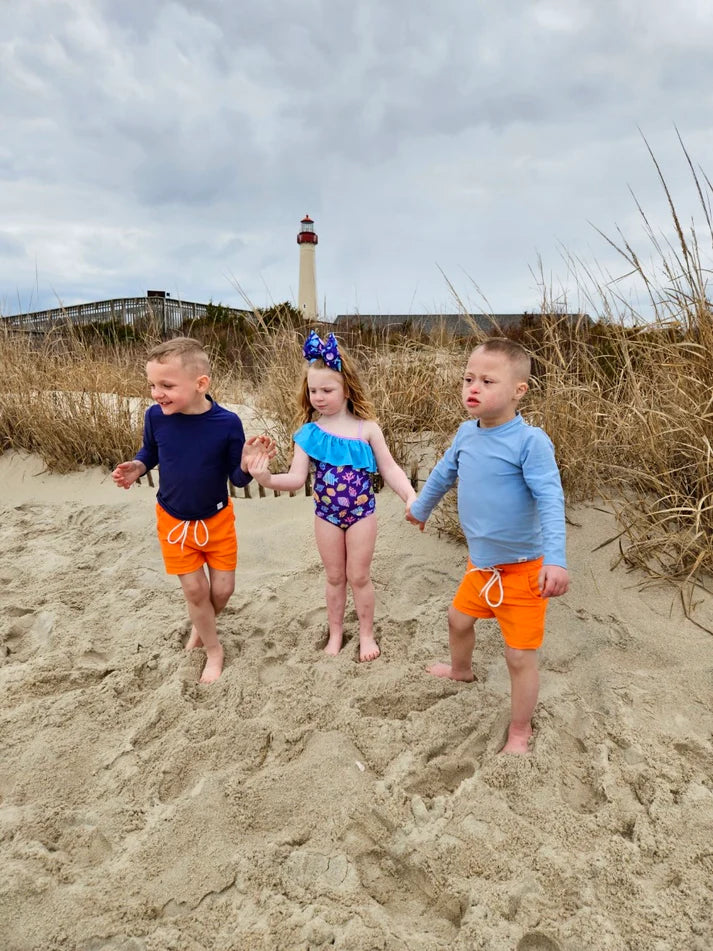 Trunk Swimsuit | Orange Soda Pop