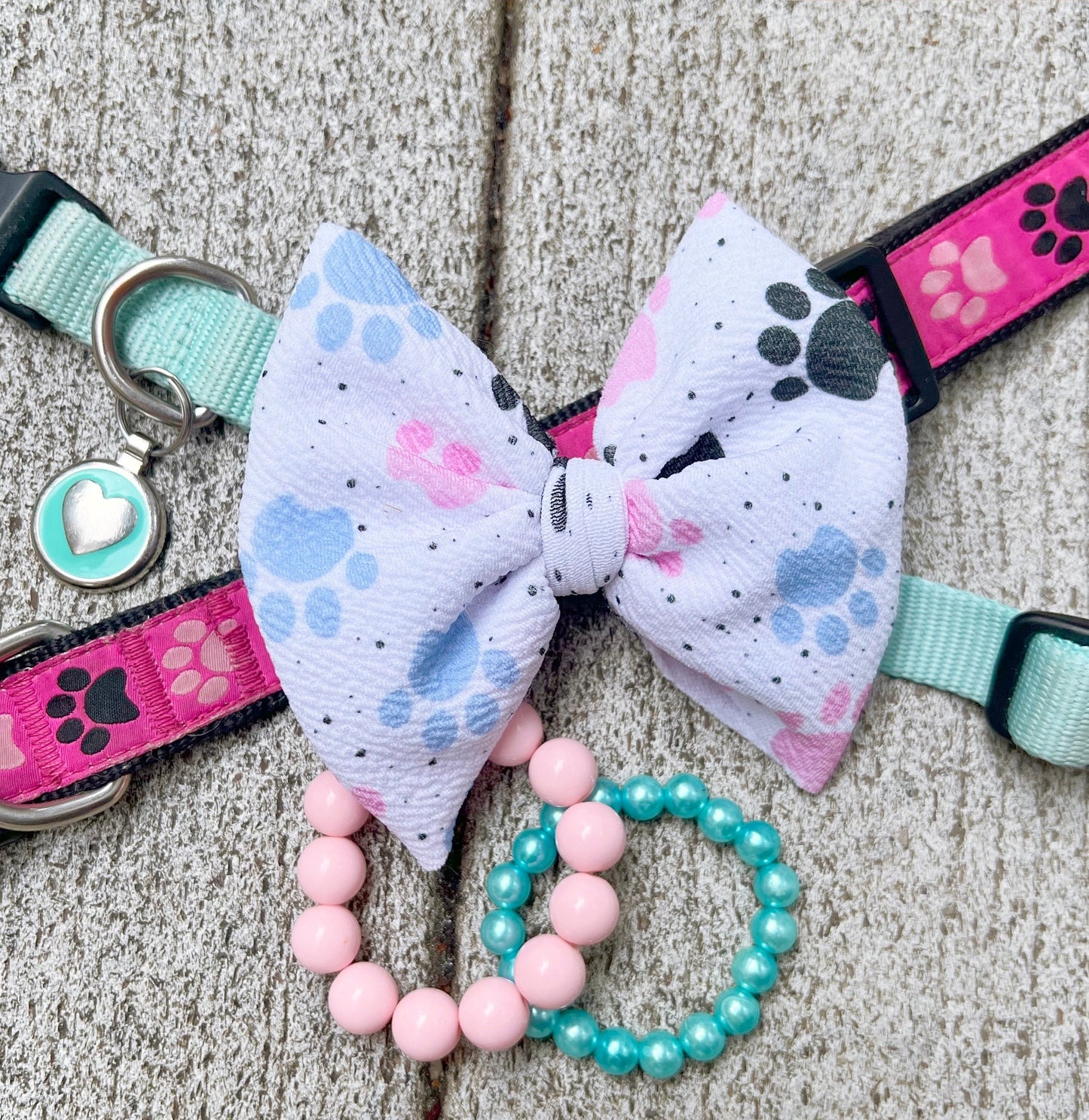 Print Bow | Puppy Love