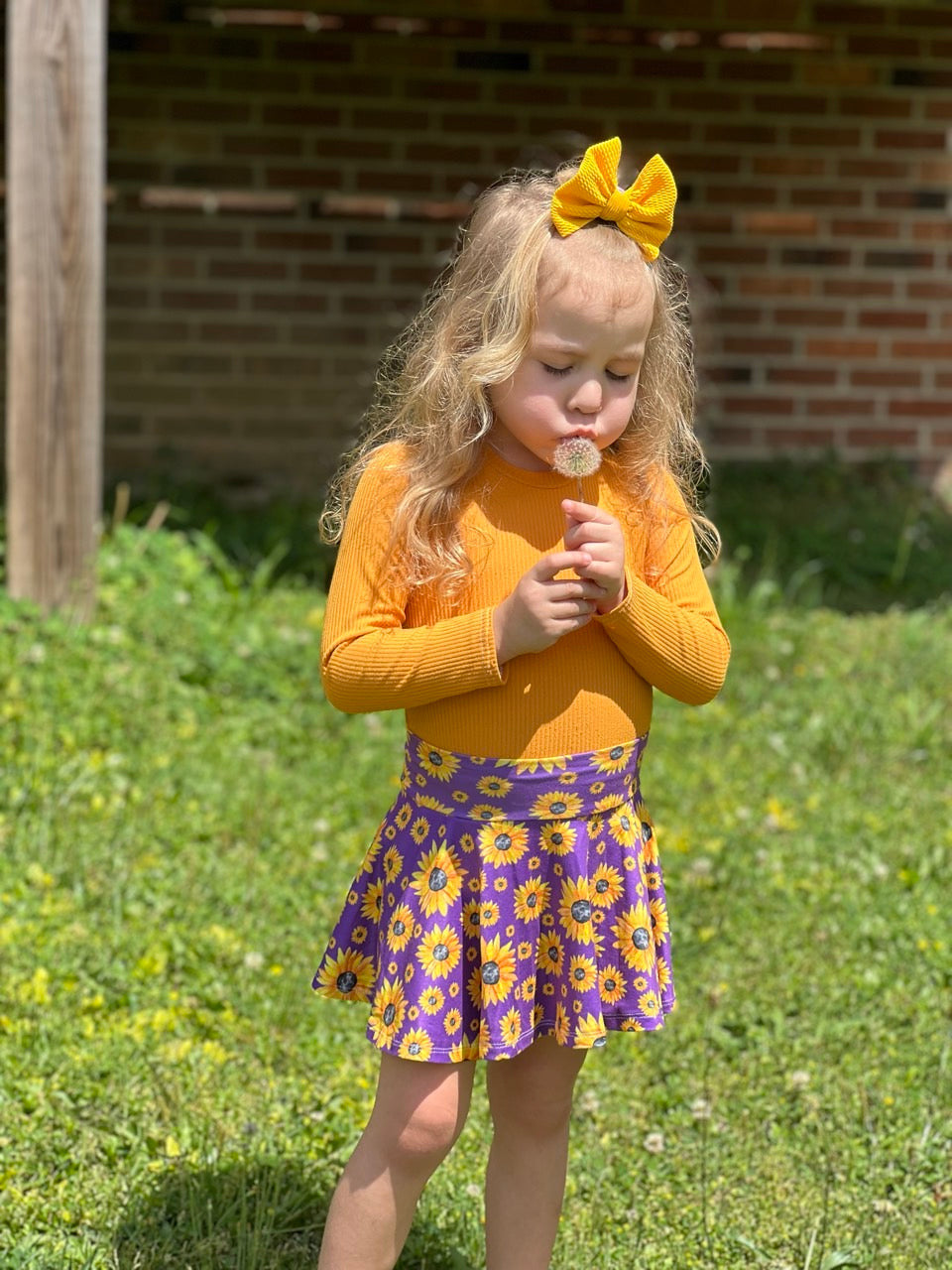 Solid Bow | Butterscotch