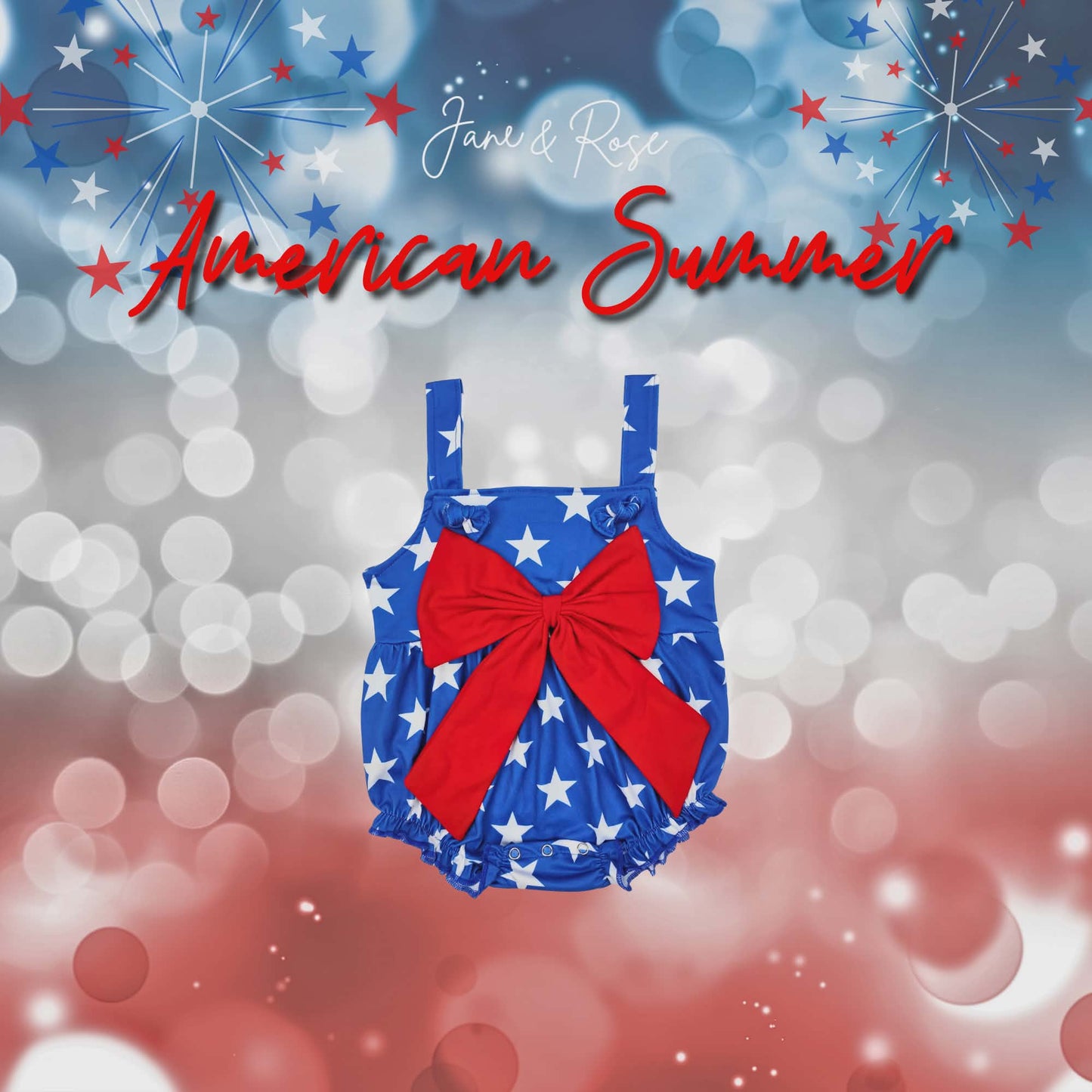 Little One Romper | American Beauty