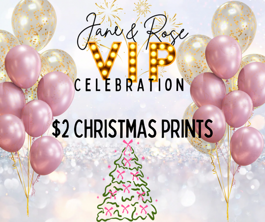 $2 Christmas Print