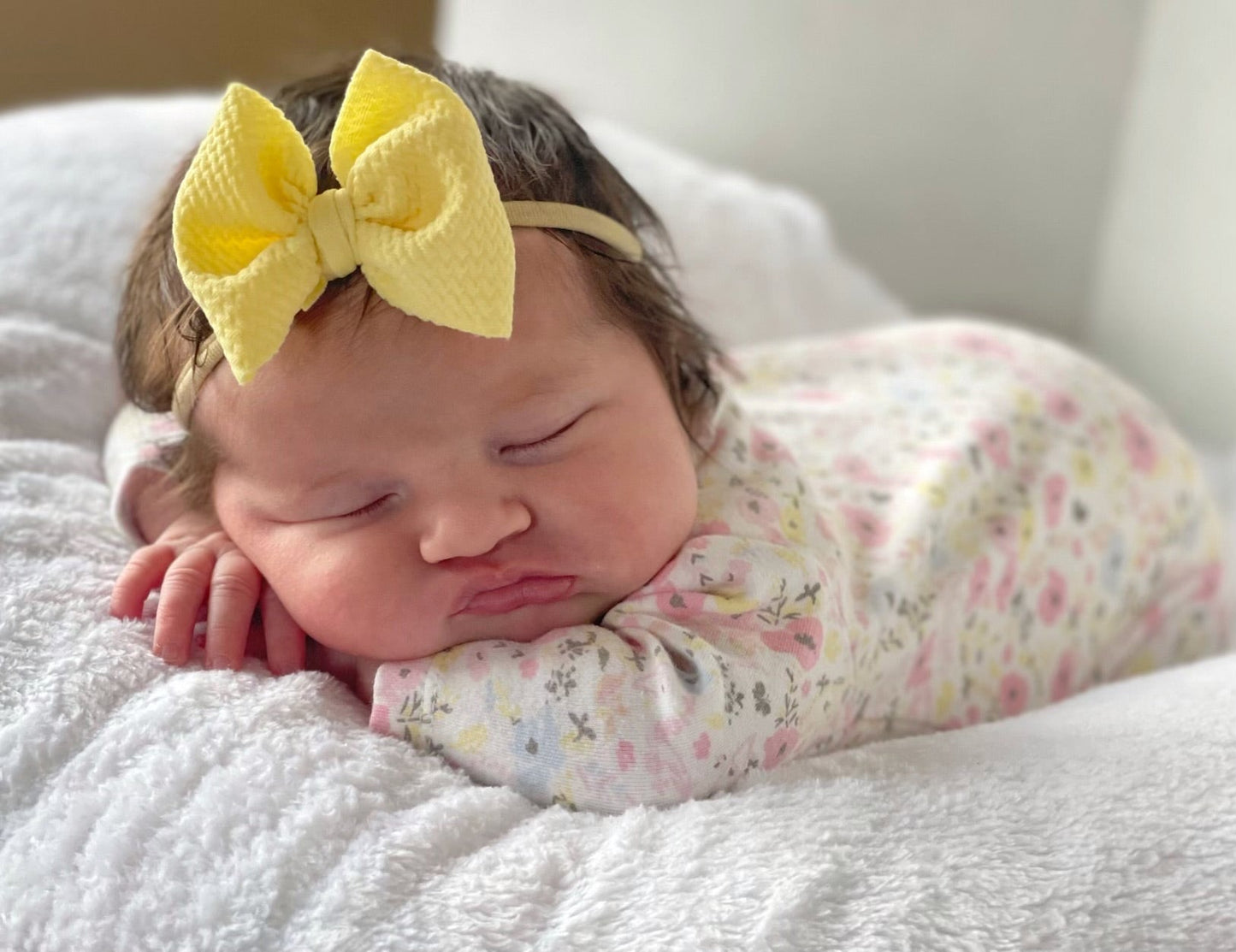 Solid Bow | Daffodil