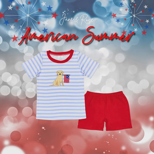 Shorts & Tee Set | Dog Days