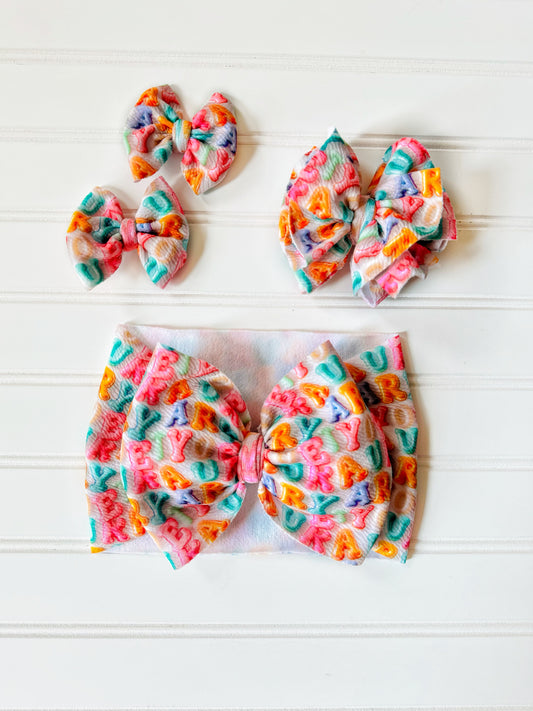 School Bow | Alphabet Soup