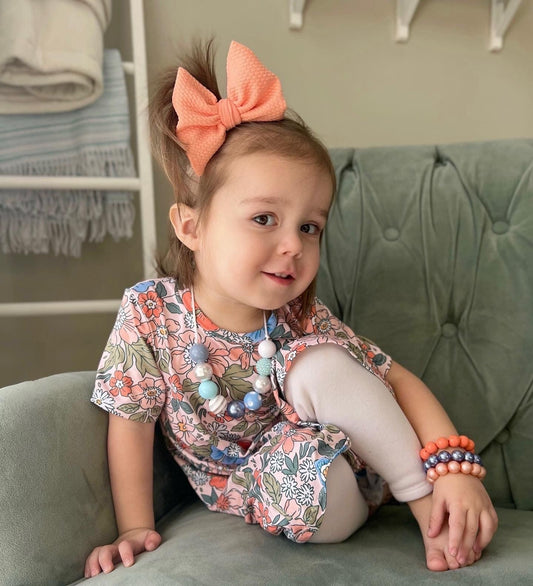 Solid Bow | Apricot