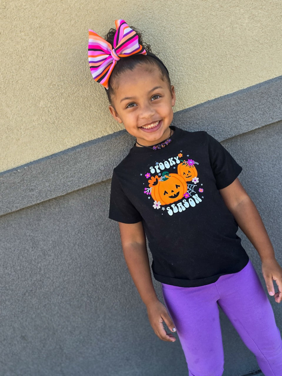 Halloween Bow | Black Magic