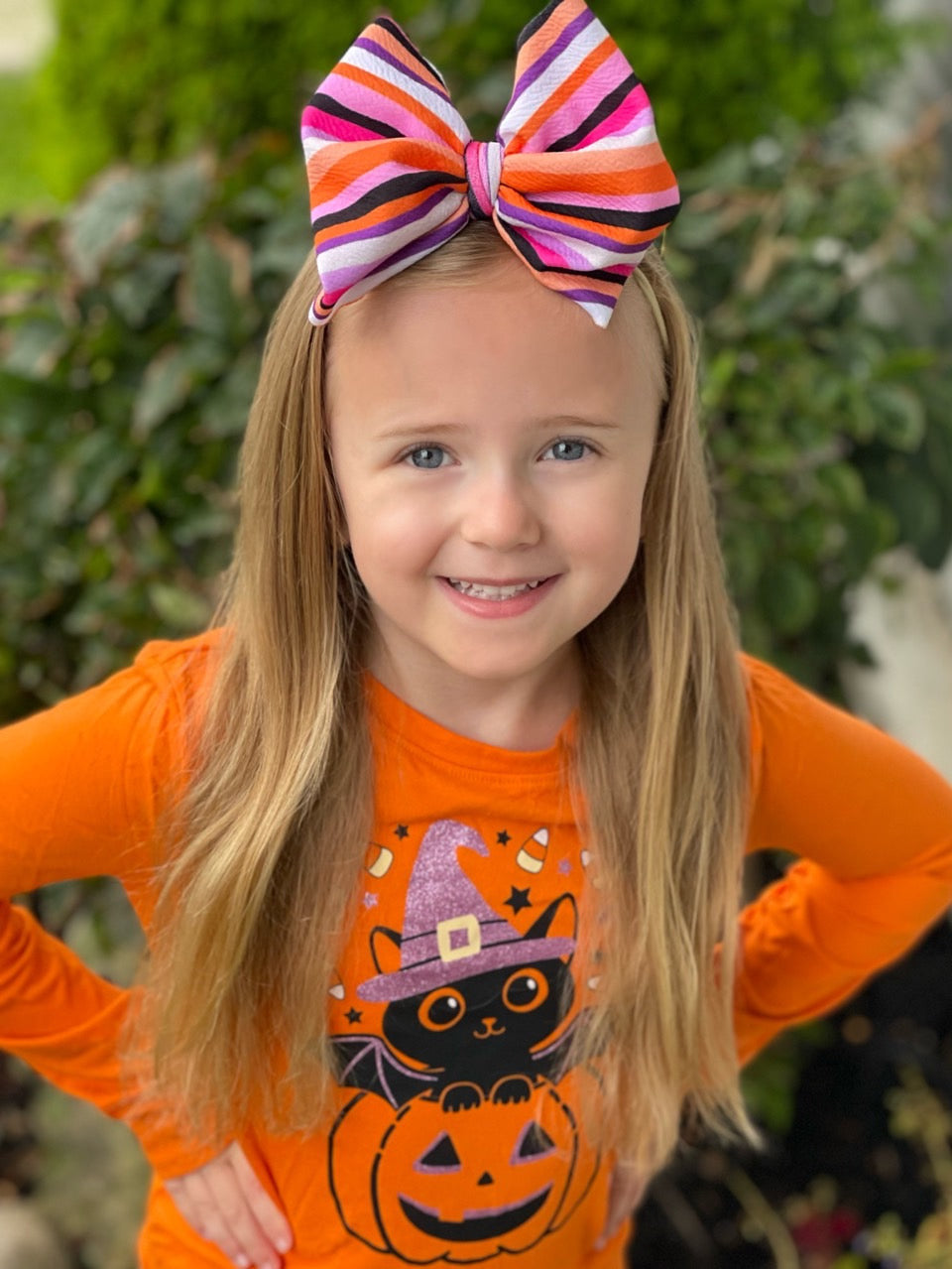 Halloween Bow | Black Magic