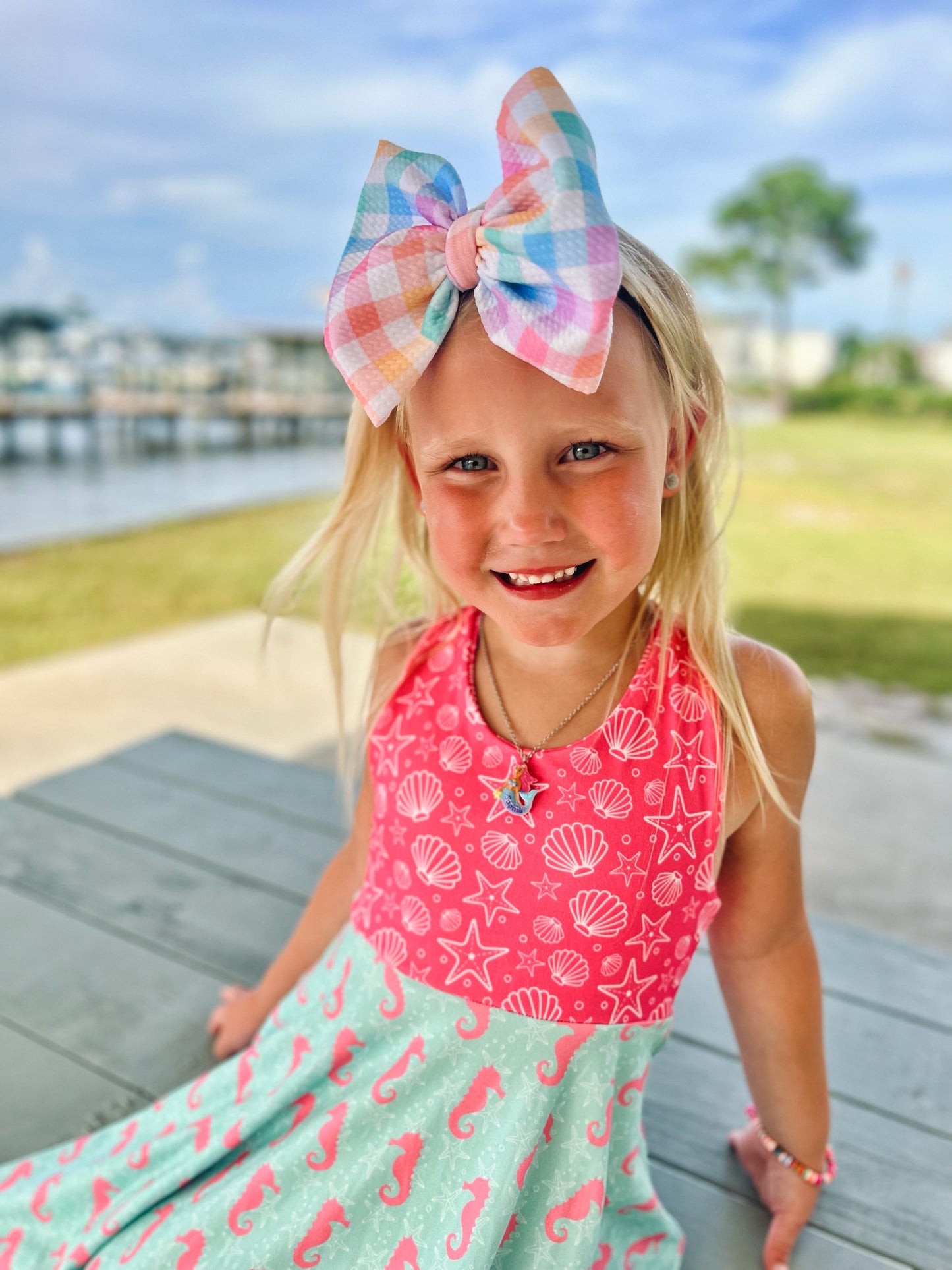 Plaid Bow | California