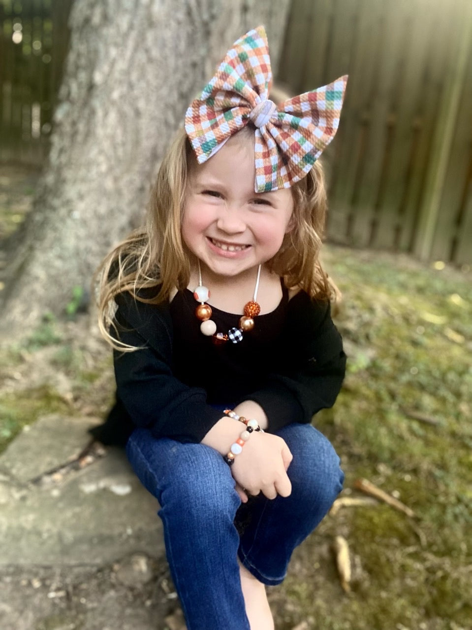 Plaid Bow | Cinnamon Pie