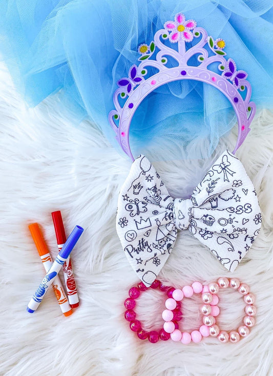 Color Bow | Princess Doodle