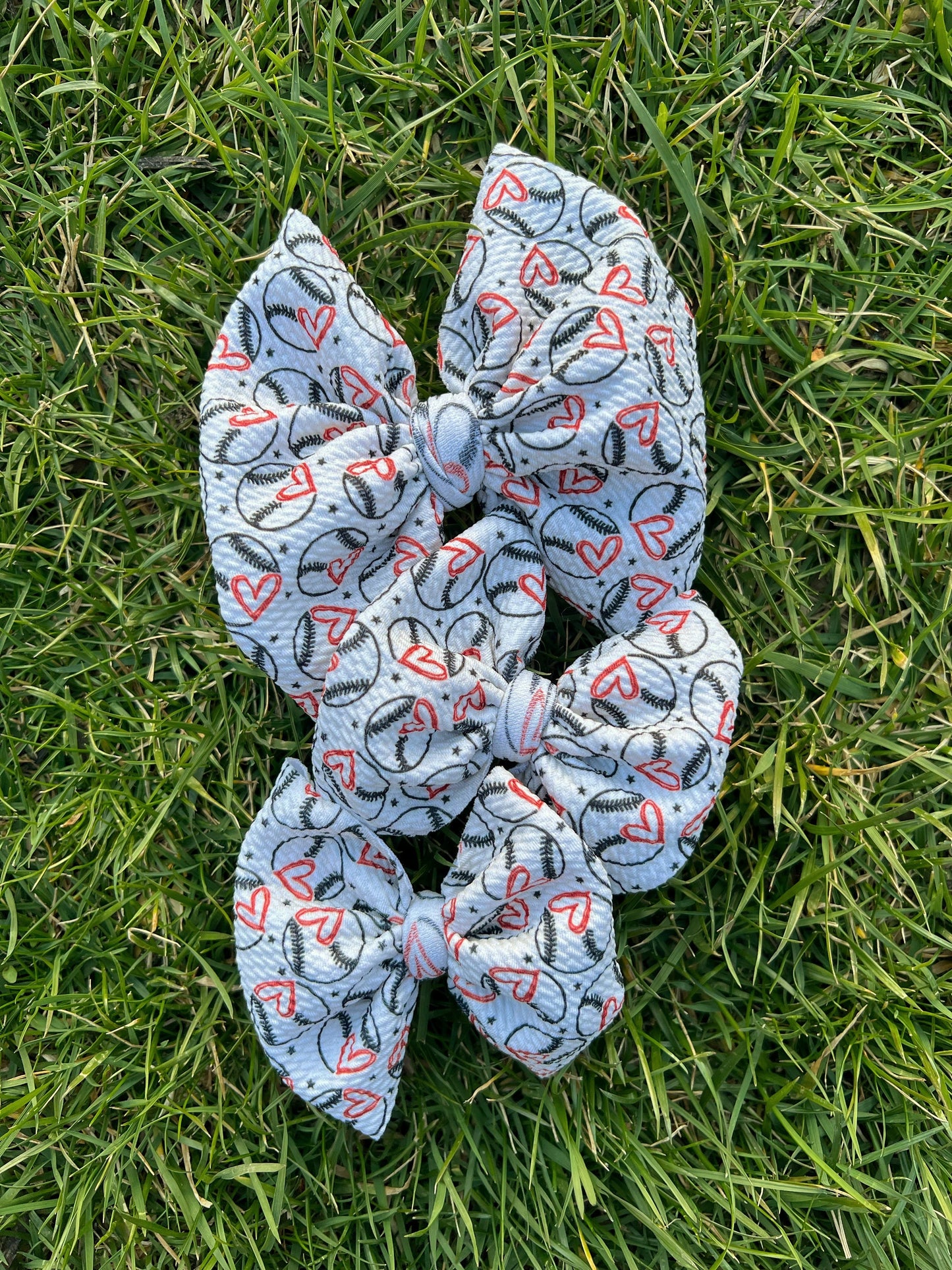 Baseball Bow | Curve Ball