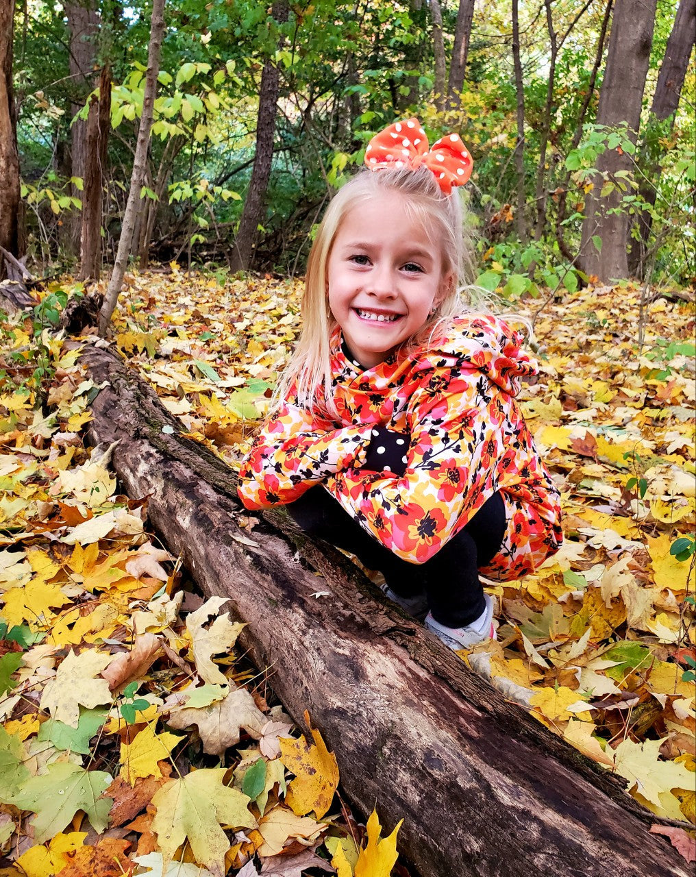 Spotted Bow | Pumpkin