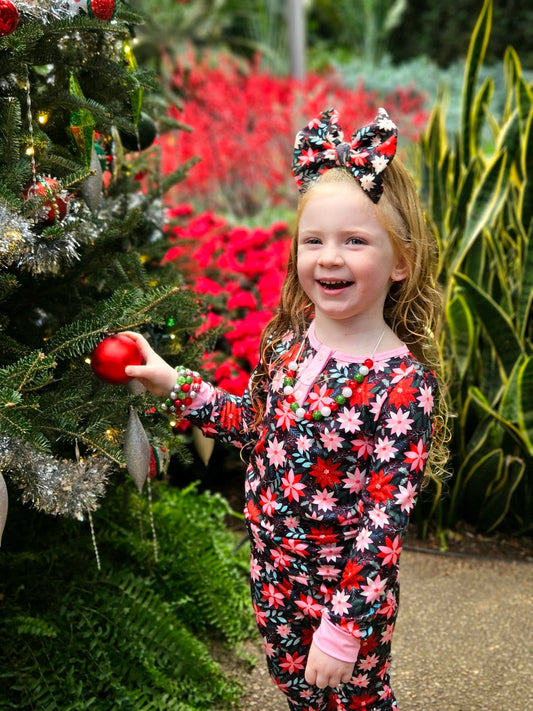 Christmas Bow | Floral Frost