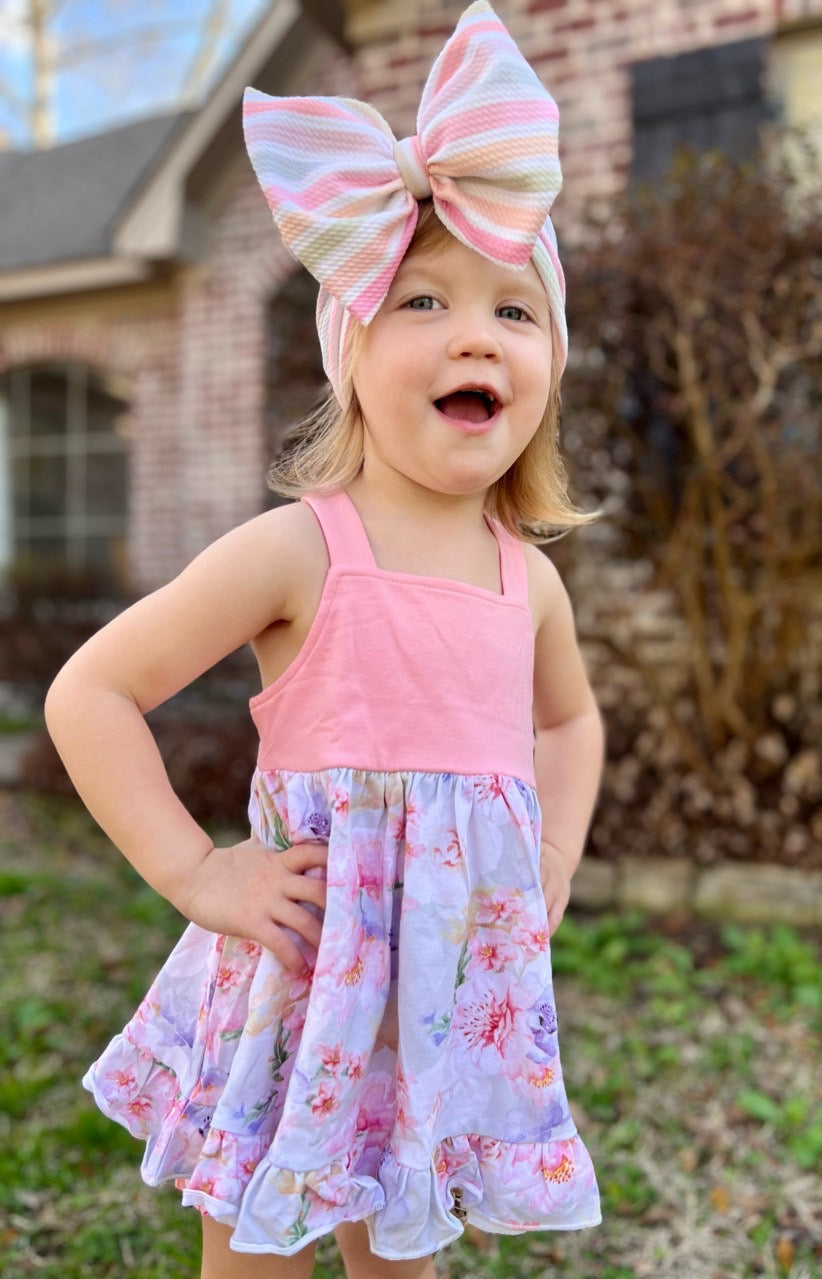 Stripe Bow | Froyo Drizzle