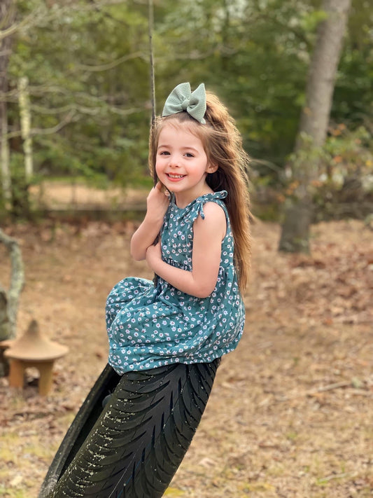 Solid Bow | Garden Sage