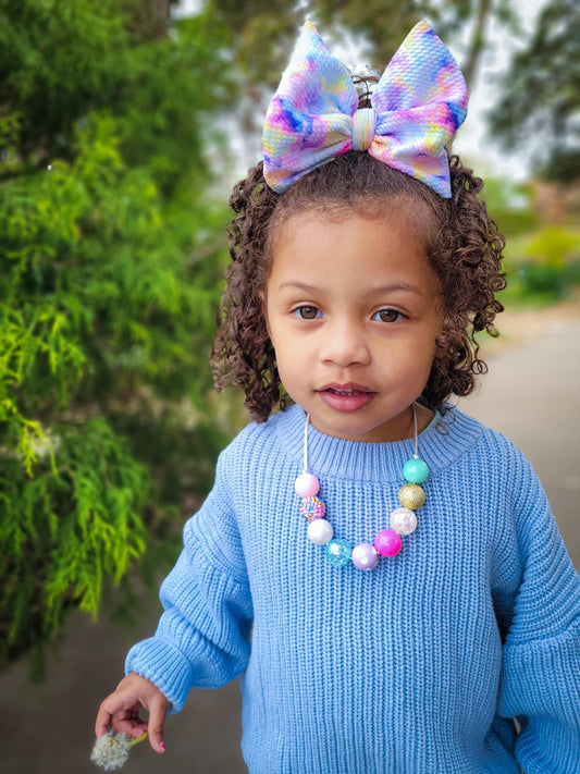 Tie Dye Bow | Mai Tai Infusion