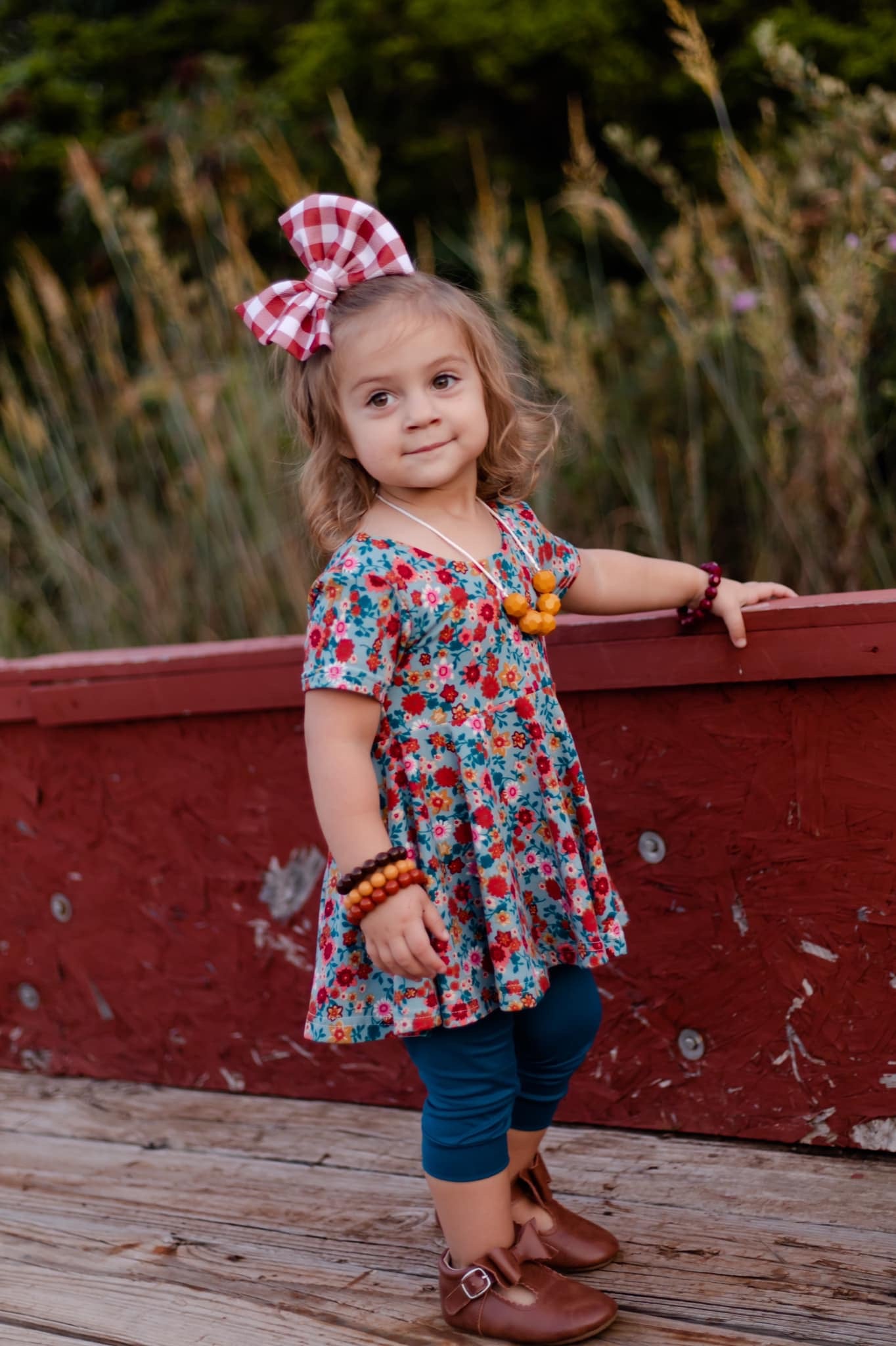 Plaid Bow | Oklahoma