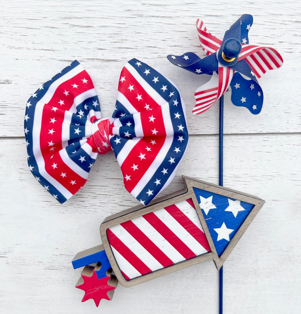 Patriotic Bow | One Nation