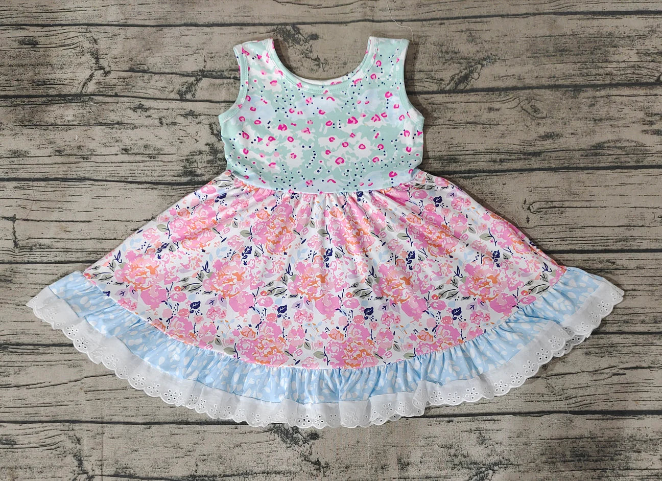 Floral Mix Dress | Garden Girl